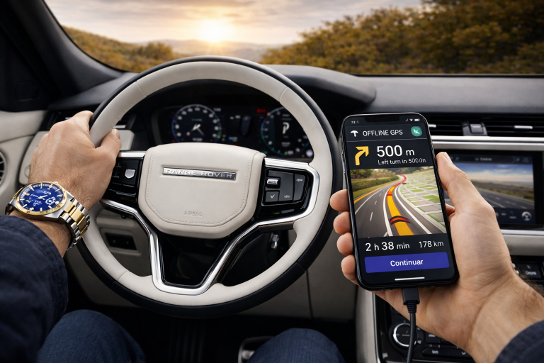 Aplicativo de GPS Offline